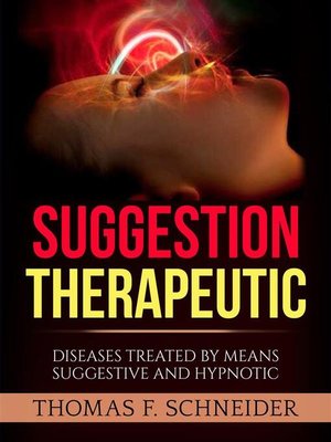 cover image of Suggestion Therapeutic (Translated)